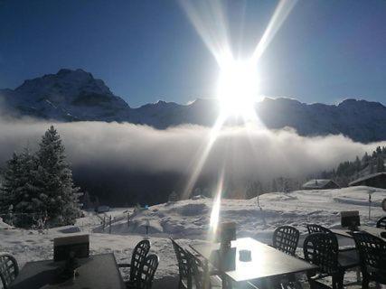 Sonnenberg Dormitories Mürren Buitenkant foto