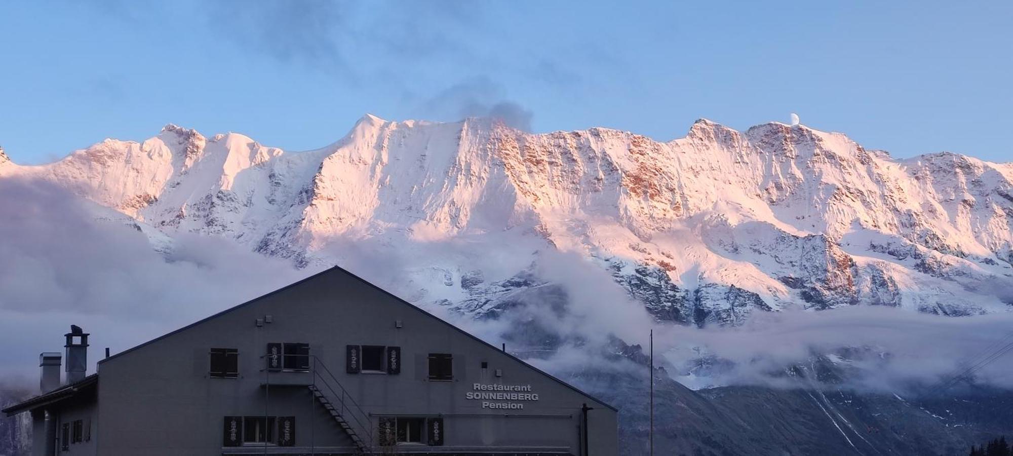 Sonnenberg Dormitories Mürren Buitenkant foto